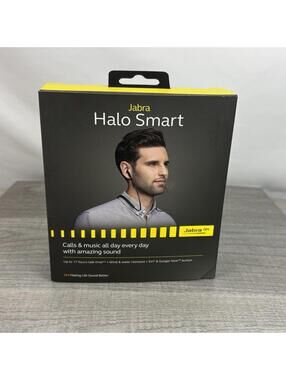 Jabra Halo Smart Wireless Stereo Bluetooth Earbuds